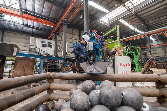 丰城网架配件-螺栓球加工车间